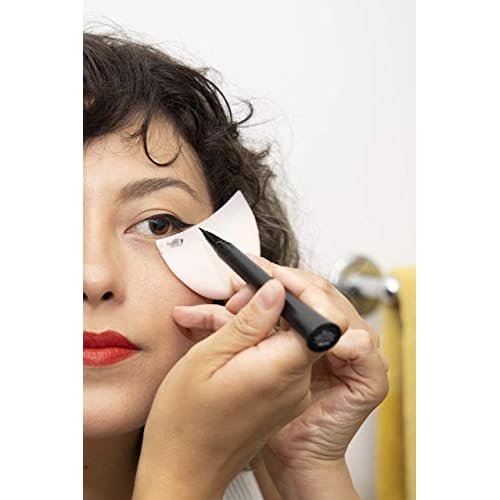 ShadowMoon - Reusable Eye Makeup Shield and Silicone Under Eye Cooling Pad for puffy eyes and perfect makeup application. Alternative to disposable shadow shields and eye makeup shields, 1 Pc Pink