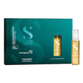 ALFAPARF MILANO Semi di Lino Reconstruction Reparative SOS Emergency Oil - Hair Breakage Treatment for Strengthening, Smoothing & Repairing Damaged Hair - Hydrating Hair Oil - Vegan (6 Vials/2.64 oz)