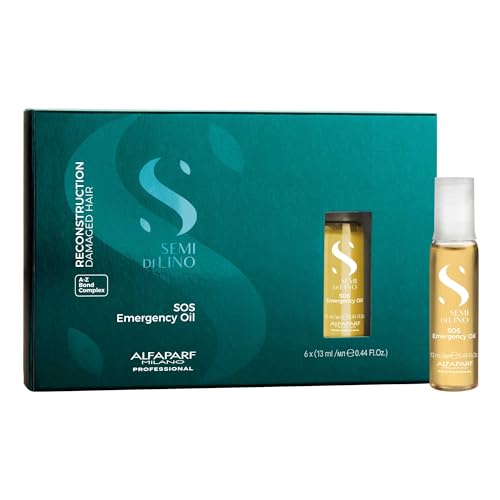 Semi di Lino SOS Emergency Hair Oil for Damaged Hair - Intense Repair & Shine
