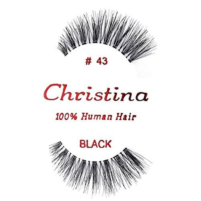 24 Packs Eyelashes - #43 by Christina