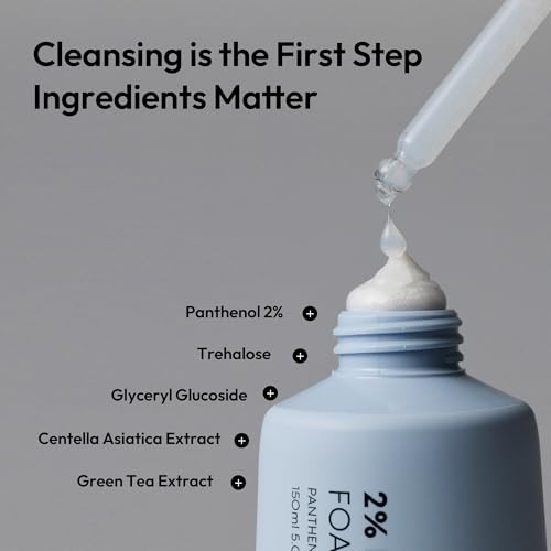 Blue Panthenol Barrier Foam Cleanser - Deep Pore Face Wash 5.07 fl oz - Variation of THIS listing