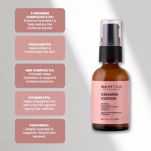 Ceramide Cuddles - Regenerating Ceramide Serum for Barrier Repair and Hydration ? Calming and Redness-Reducing ? All Skin Types ? 30 ml/Net 1.01 Fl. Oz