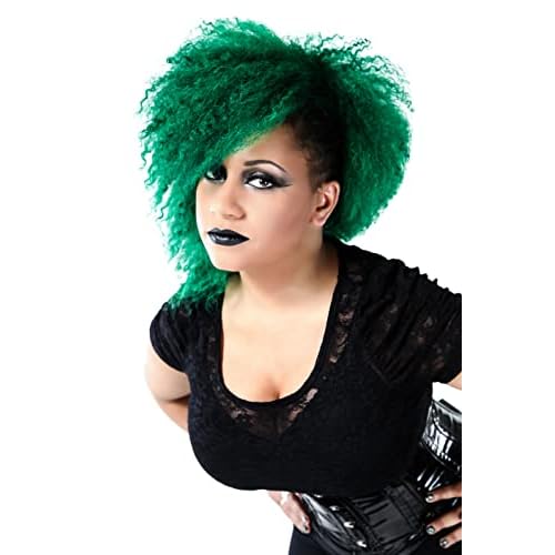 MANIC PANIC Classic Green Envy Semi Permanent Hair Color - Emerald Green Hair Dye for Women & Men That Lasts 4-6 Weeks - Vegan, Ammonia & Cruelty-Free - Create & Mix Custom Shades (4oz / 2pk)