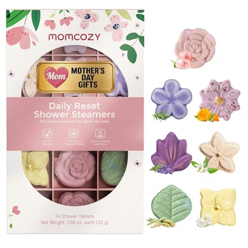 Flower Shower Steamers Set - Floral Aromatherapy for Relaxation & Stress Relief