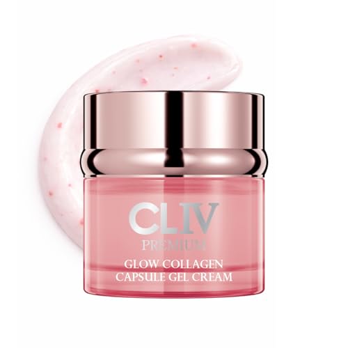 CLIV Glow Collagen Capsule Gel Cream – 8-Layer Hyaluronic Acid Moisturizer
