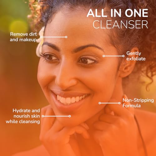 Tallow Cleansing Balm - With Grass-fed Beef Tallow, Papaya Enzyme | Waterproof Makeup Remover Balm | Natural Face Cleanser Oil | Sulphate Free | for sensitive skin, MADE IN USA - 3.17 oz/ 90 g