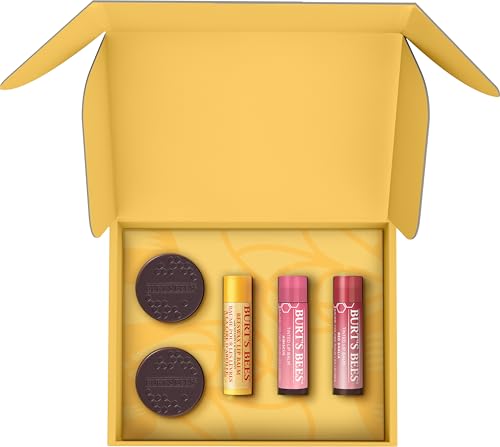 Burt's Bees Lip Care & Color Gift Set | Natural Tinted & Moisturizing Lip Balm