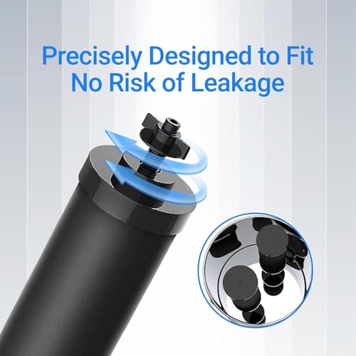 Filterlogic Gravity Water Filter Replacement Pack - 4 Pack for Berkey BB9-2