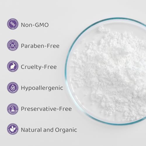 Hyaluronic Acid Powder for DIY Skincare - 99% Purity Moisturizer & Anti-Aging Serum