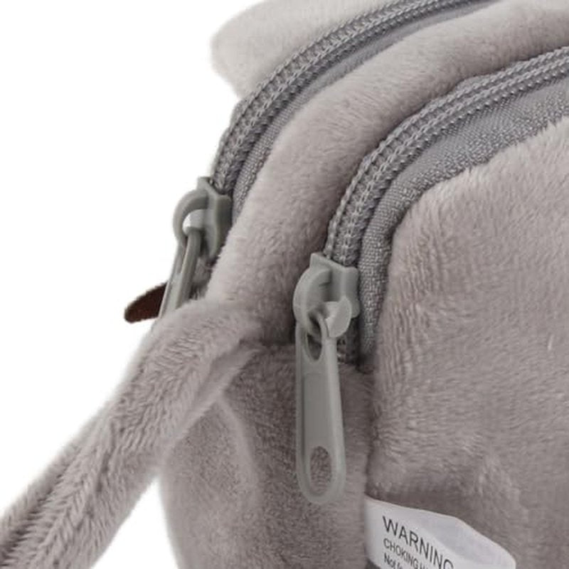 Kitten Toiletry Bag Cute Stylish Soft Canvas Multi Purpose Cat Makeup Bag for Outing Travel Office