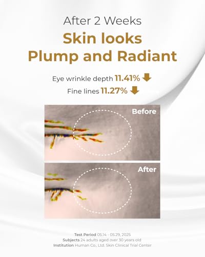 Peptide Gold Serum with Collagen Boost & Hyaluronic Acid - Firming Skin Care