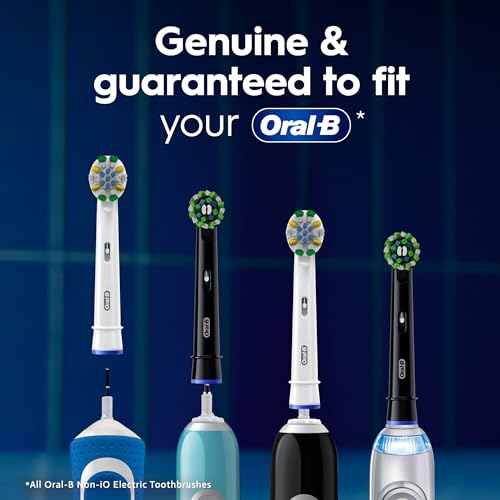 Electric Toothbrush Replacement Heads CrossAction & Sensitive Pack - White