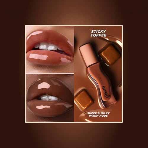 Honey Infused Lip Oil Fall Edition, Sticky Toffee, 0.27 Fl Oz