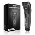 Beard Trimmer for Men Adjustable: Professional Cordless Trimmer with 20-Length Dial ? Waterproof Hair Clippers w/Stainless Steel Blades for Beard, Mustache & Face Grooming ? Gifts for Dad & Him