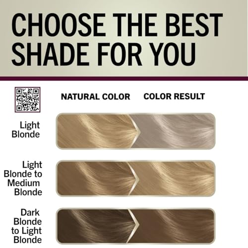 Schwarzkopf Keratin Blonde Hair Dye, 11.01 High Lift Natural Cool Blonde, Professional Quality Permanent Hair Color, Bond Enforcing System, Pre-Color Serum & Conditioner Included