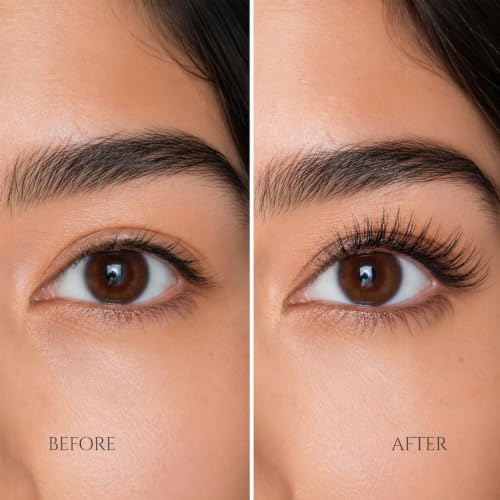 2-Piece Eyelash Curler & Organic Castor Oil Set for Fuller, Healthier Lashes