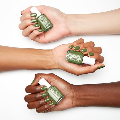 essie Nail Polish, Salon-Quality Green Nail Polish, Vegan, Fall 2024, Patch It Up, 0.46 fl oz