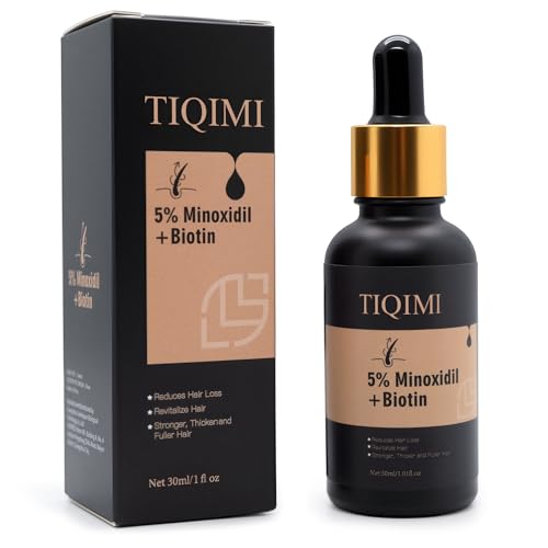 1 Fl Oz Minoxidil Hair Regrowth Foam for Women & Men with Biotin & Rosemary Oil