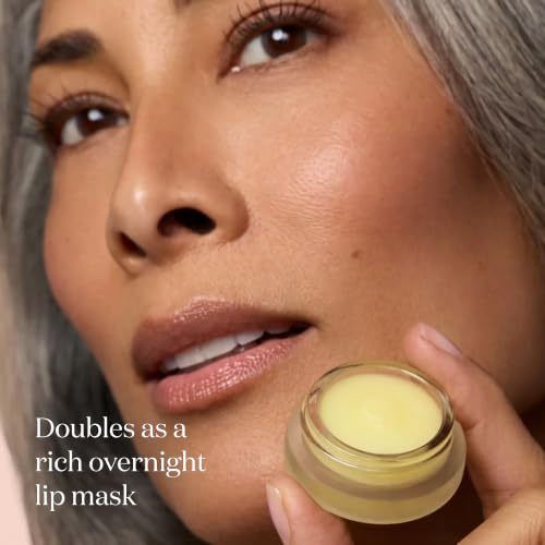 Lip Balm with Peptides - Vanilla Smoothing Lip Treatment - Barely There Variation