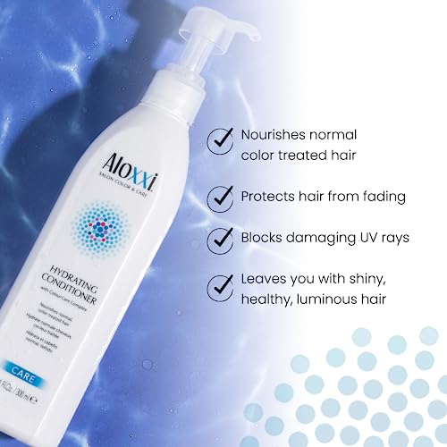 ALOXXI Hydrating Color Protect Conditioner 10.1 Fl Oz with Keratin & Oils (Pack of 1)