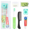 Bulk Hygiene Kits for Homeless - Pack of 10 Travel Toiletry Sets