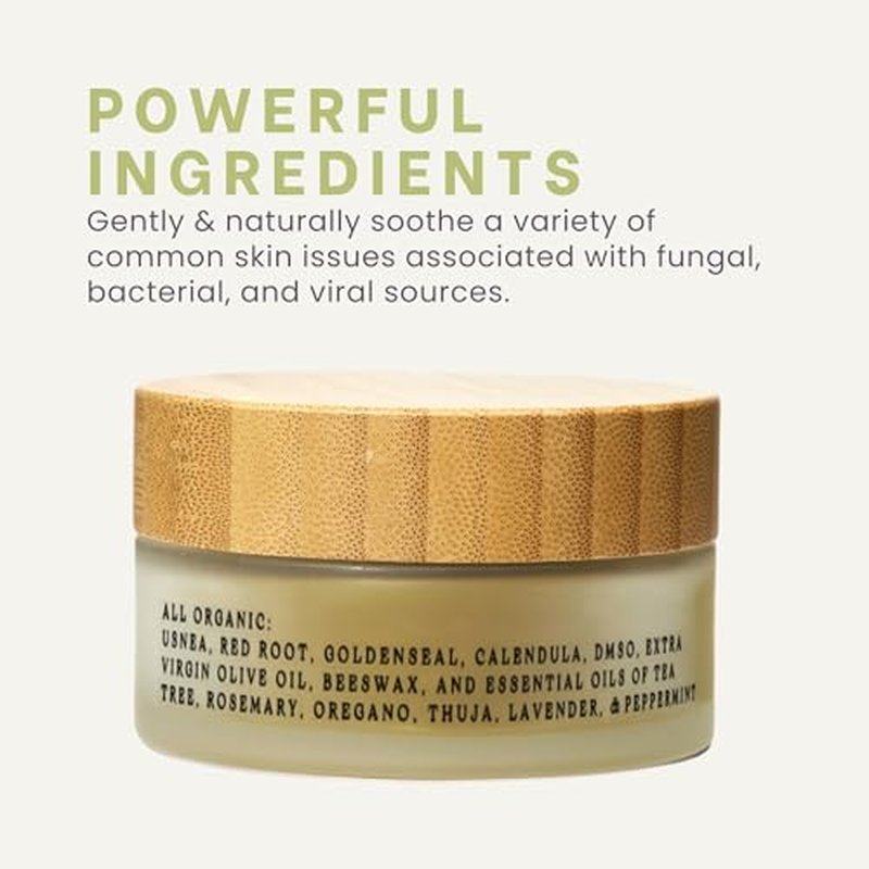 Be/Clean All-Natural Salve for Skin | Multipurpose Herbal Moisturizing Ointment | Soothe Cuts, Rash, Bite, Dry Skin, Acne, Eczema & More | Plant-Based Body & Hand Cream Alternative