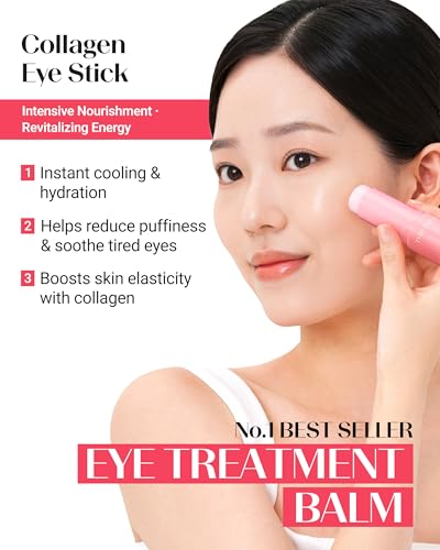 THESAEM Iceland Multi Eye Stick Set - Collagen, Peptide & Hydrating Under Eye Balm - 3-Pack, 0.38oz each - Cooling Glacier Water Formulation