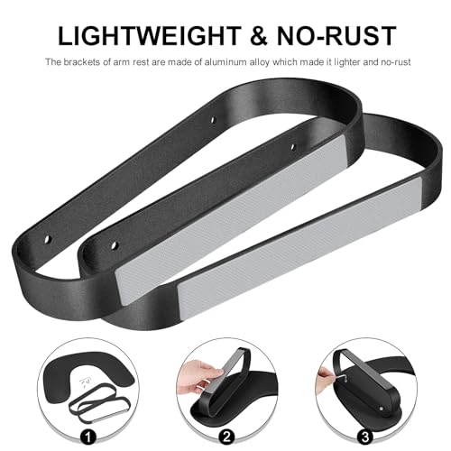 Wenxintek U-Shaped Nail Arm Rest for Manicure Salon & Home Use, Leather Hand Support with Aluminum Alloy Holder