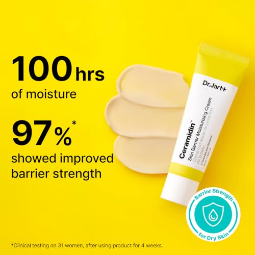 Jumbo Size Dr.Jart+ Ceramidin Skin Barrier Face Cream 2.53 Fl Oz - Moisturizer for Dry Skin