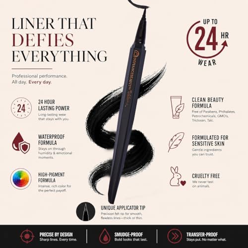 Liquid Eyeliner Enigma - Waterproof, Long-Lasting, Vegan & Gluten-Free