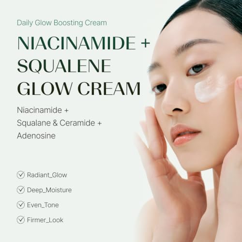 TAESI.K Niacinamide Squalane Face Cream 1.69oz for Radiant, Hydrated Skin