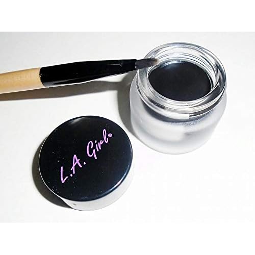 L.A. Girl Gel Liner Kit, Very Black GEL722 (Pack of 2)