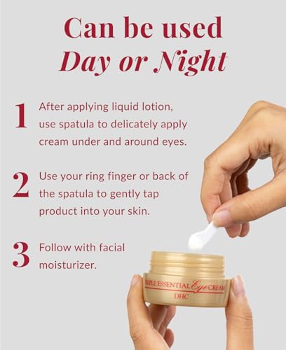 DHC Triple Essential Eye Cream - Hydrating Anti-Aging 1 oz.