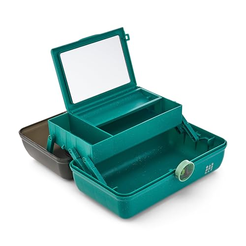 Wicked Themed Makeup Organizer Case with Mirror & Sticker Set - Limited Edition