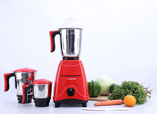 Indian Mixer Grinder 650W 110V - Electric Food Processor with Multiple Jars