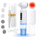 Blackhead Remover Vacuum with Hot Compress and 6 Interchangeable Probes