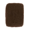 Afro Kinky Human Hair Bulk - 12 Inch, 50g Pack, Color #4 Chocolate Brown - Variation 4#
