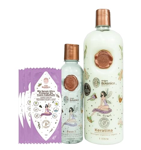 Organic Keratin Hair Treatment 1000ml - Frizz Control & Smoothness