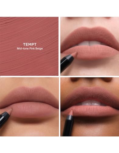 Hourglass Shape & Sculpt Lip Liner - Tempt Variation, Long-Lasting & Vegan