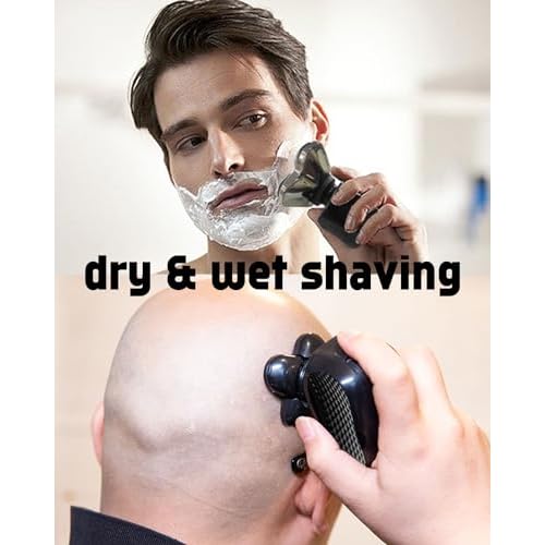 uijino Head Shavers for Bald Men Freedom Blades, Freedom Razor Replacement Blades Freedom Razor Blades, 3Pack Head Shaver Replacement Heads Compatible with Bald Head Shavers for Men, 3 Cleaning Brush