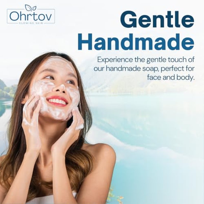 Beef Tallow Soap Bar ? All Natural Grass Fed Tallow Soap Lavender ? Moisturizing Face & Body Wash Great for Eczema, Dry, Itchy, Sensitive Skin ? Handcrafted Bath Soap for Adults, Kids, Made in USA