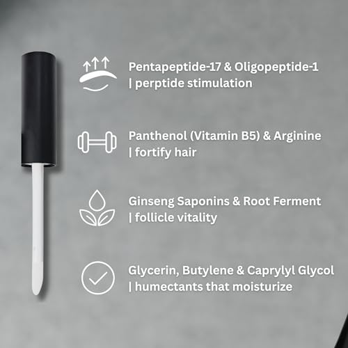 The Men Pen Eyebrow Boosting Kit - Black | Beard & Hair Filler, Waterproof
