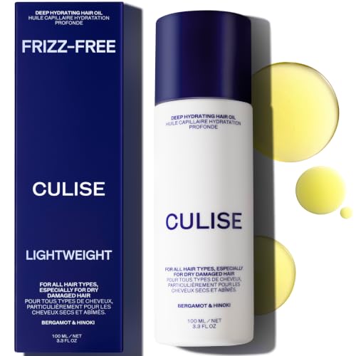 Korean Hair Oil for Dry Hair, Frizz Control & Shine - Heat Protectant, 3.3 fl oz