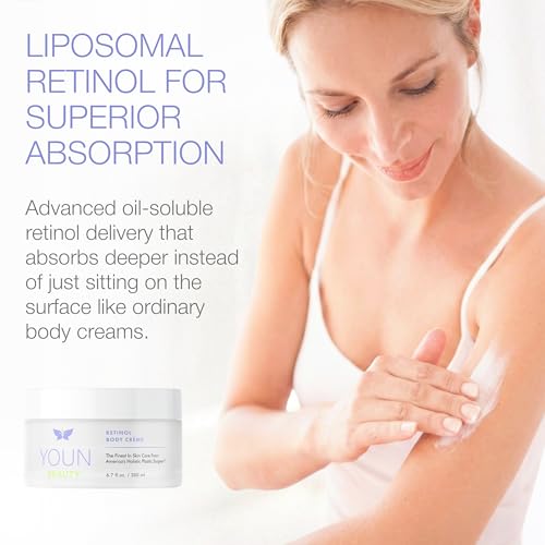 Retinol Body Lotion with Shea Butter & Vitamin E – Firming & Hydrating Skin Moisturizer