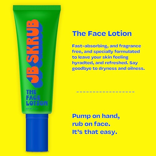 Kids Face Moisturizer for Sensitive Skin - Oil-Free, Lightweight & Fragrance-Free