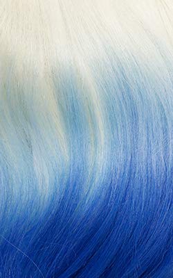 Sensationnel Vice Lace Front Wig - Unit 10, LT613/Blue, HD Lace, Pre-Plucked Natural Hairline