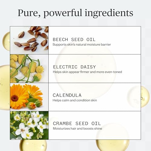 Ursa Major Golden Hour Dry Oil | Nourishes, Moisturizes & Supports Skin¡¯s Barrier | Fast-absorbing, Natural Body & Hair Oil | Conditions and Detangles Hair | Vegan, Cruelty-Free, Non-Toxic | 5 ounce