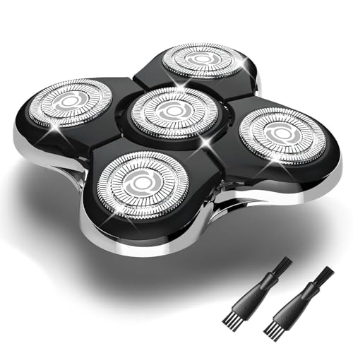 1Pack Shaver Replacement Head Compatible with Remington Balder Pro Head Shaver ModelSPR-XR7000,with 2 Sweeping Brush
