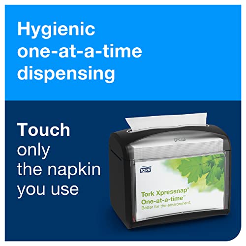 Refill for Tork Xpressnap Natural Dispenser Napkin N4 - 12 Packs of 500, 1-Ply
