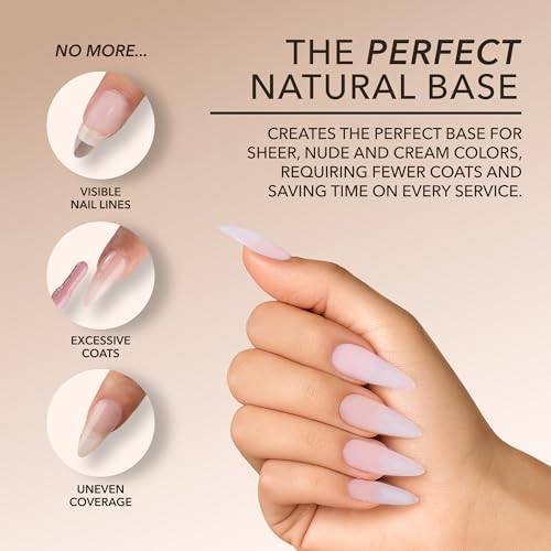 Kiara Sky Gel Nail Extension Tips ? Natural Cover, 504 pieces, Sculpted - Stiletto shape, Extra Large (XL)